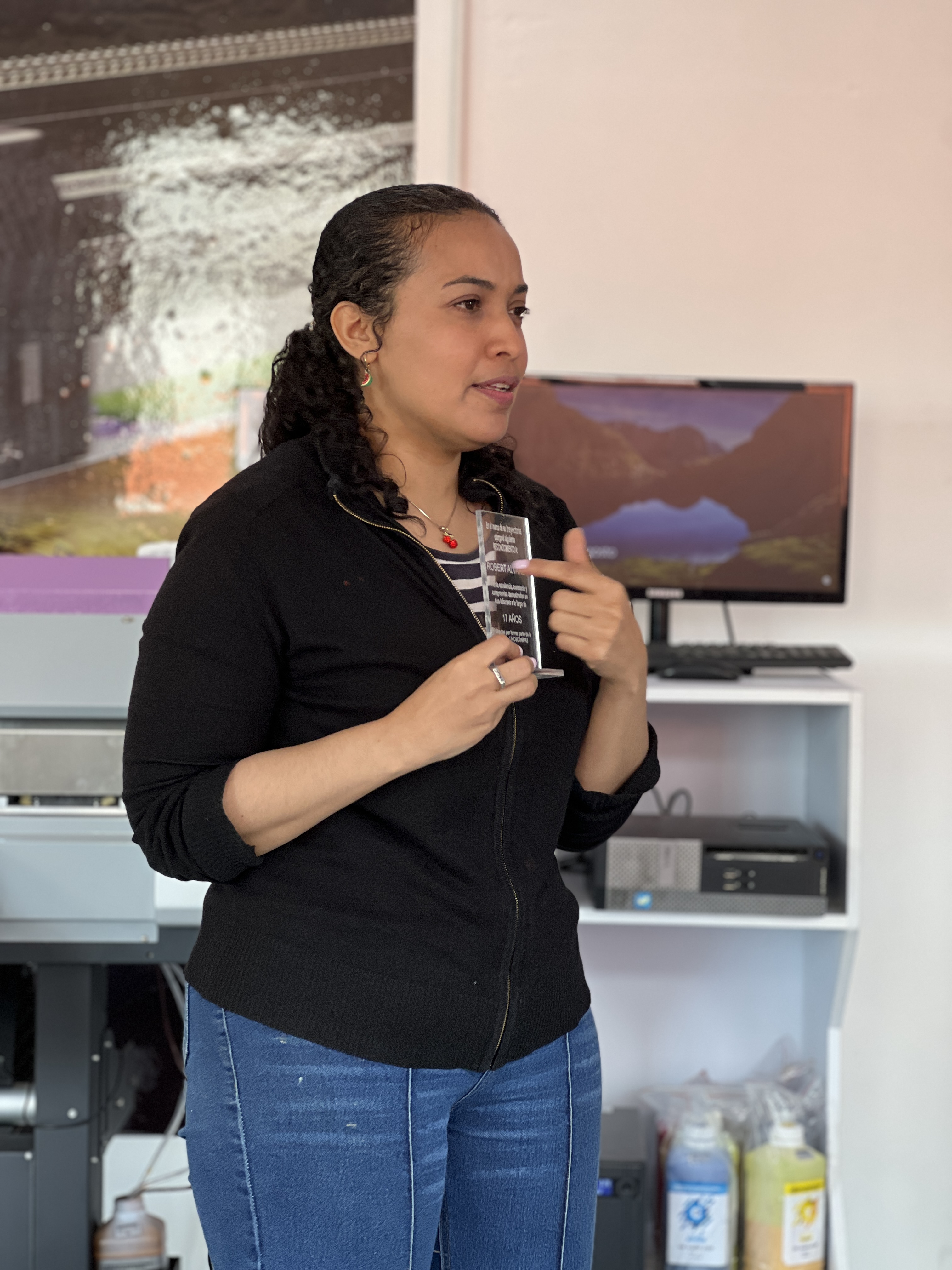 Alicia Bracho, CEO de GP Estampados